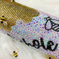 MADE TO ORDER: Rhinestone Bee Tumbler