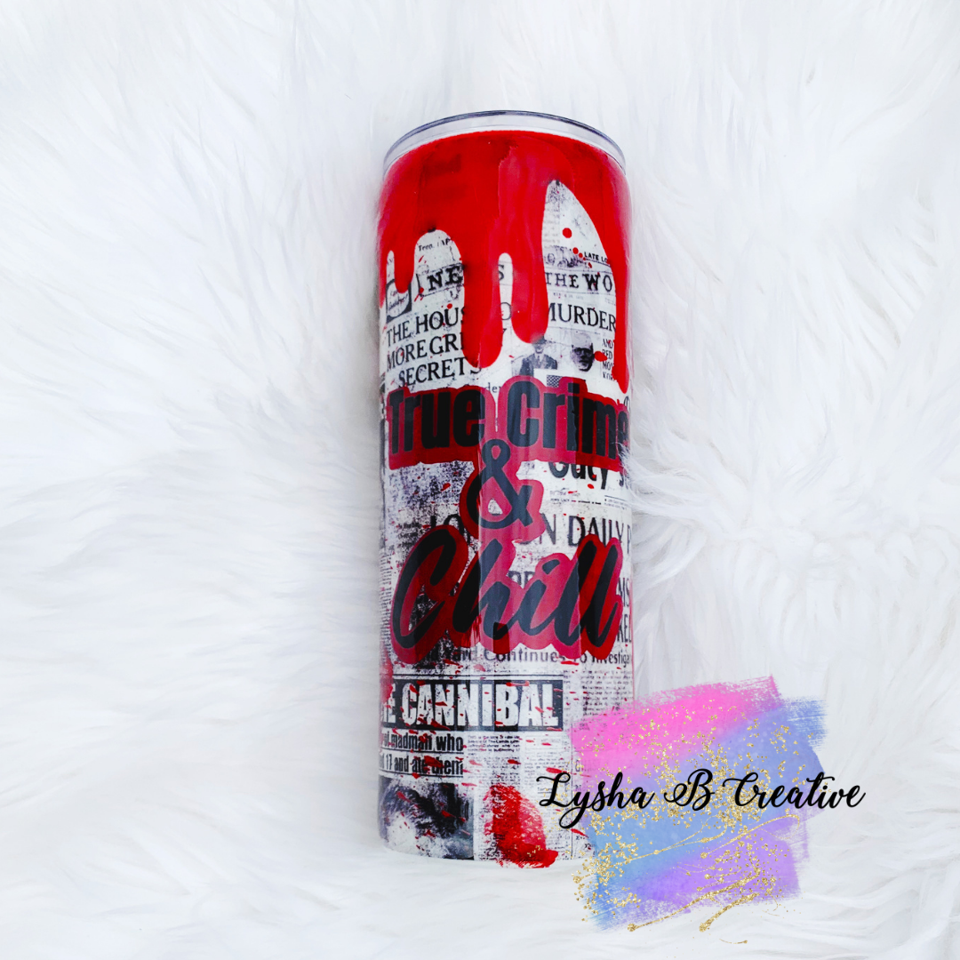 True Crime Tumbler (Made to Order)