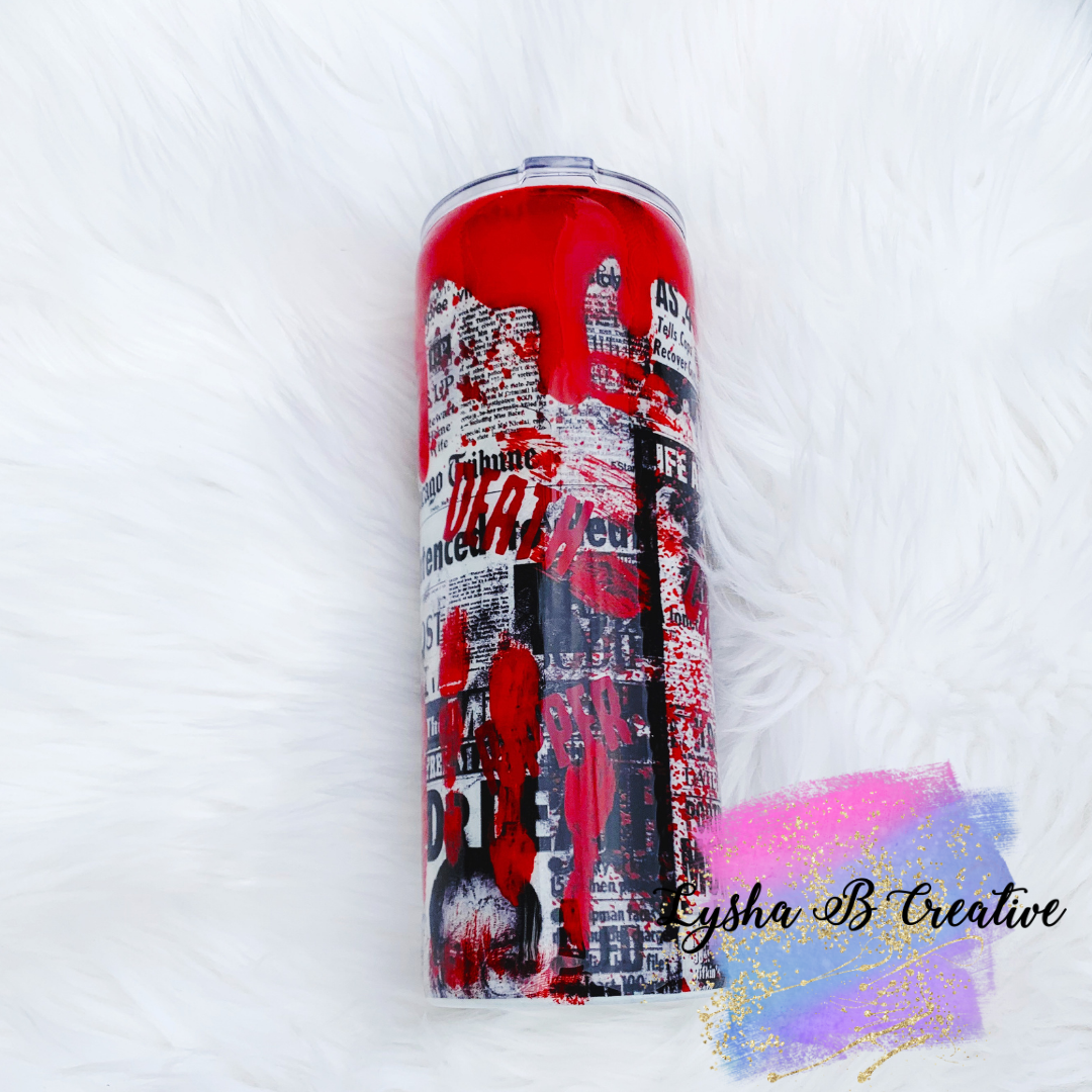 True Crime Tumbler (Made to Order)